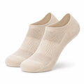 Sneakersocken 39-42 aus Textil in Beige atmungsaktiv mit Mesh-Struktur